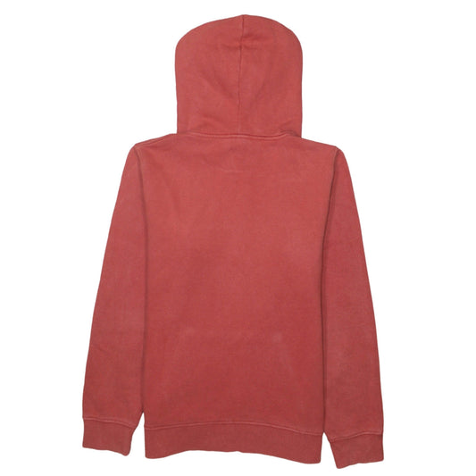 The North Face Womens Red Medium Pullover Hoodie 100% Cotton Casual
