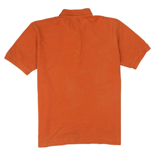 Kappa Men's Orange Cotton Polo Shirt Size L Short Sleeve
