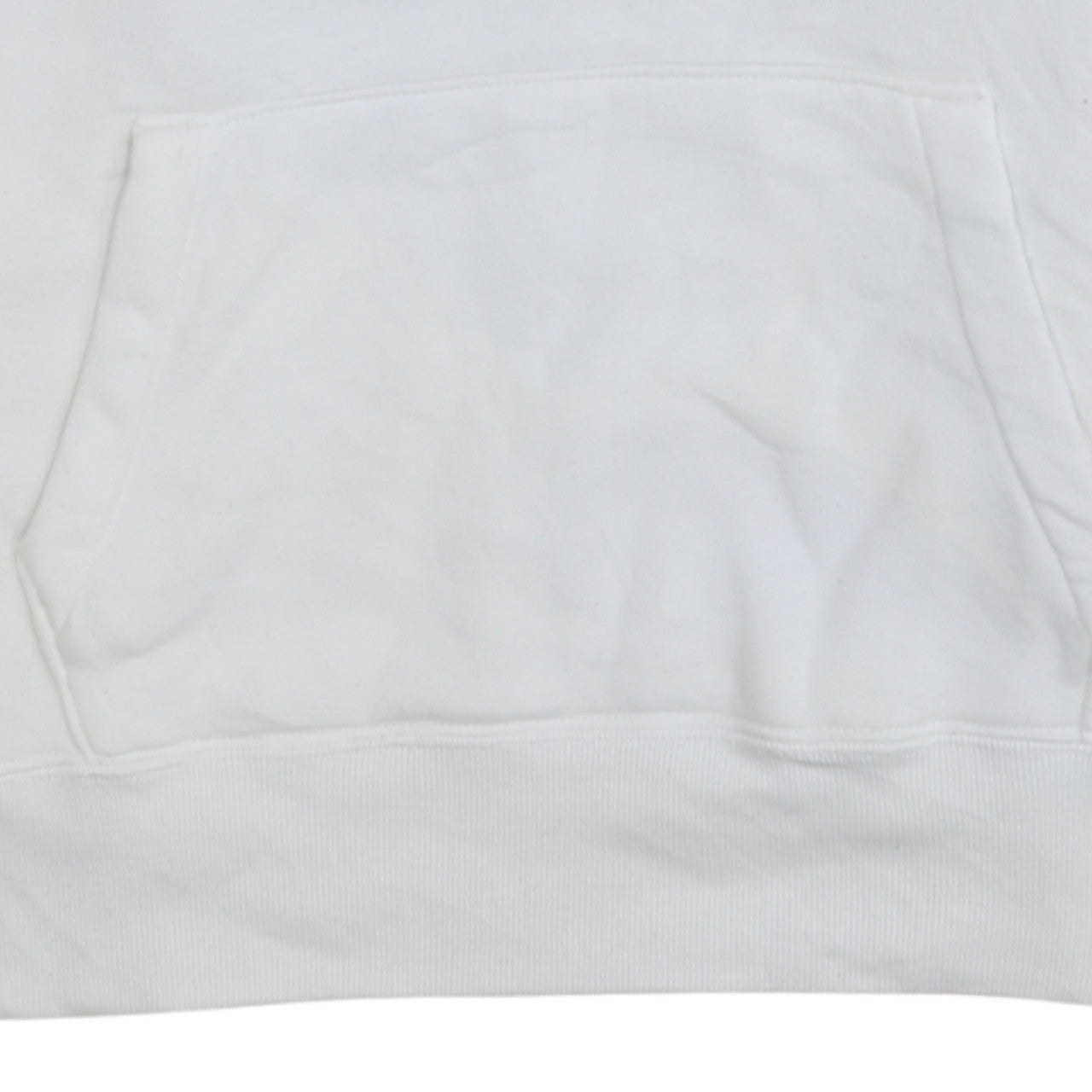 Hollister Men’s White Embroidered Tiger Pullover Hoodie XL