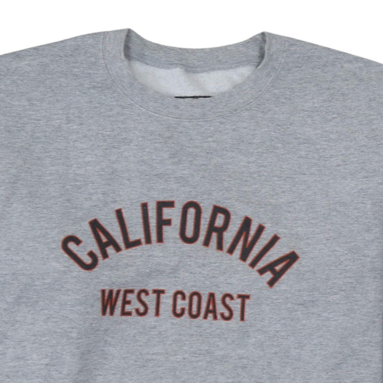 PrettyLittleThing Unisex Grey California West Coast Sweatshirt S