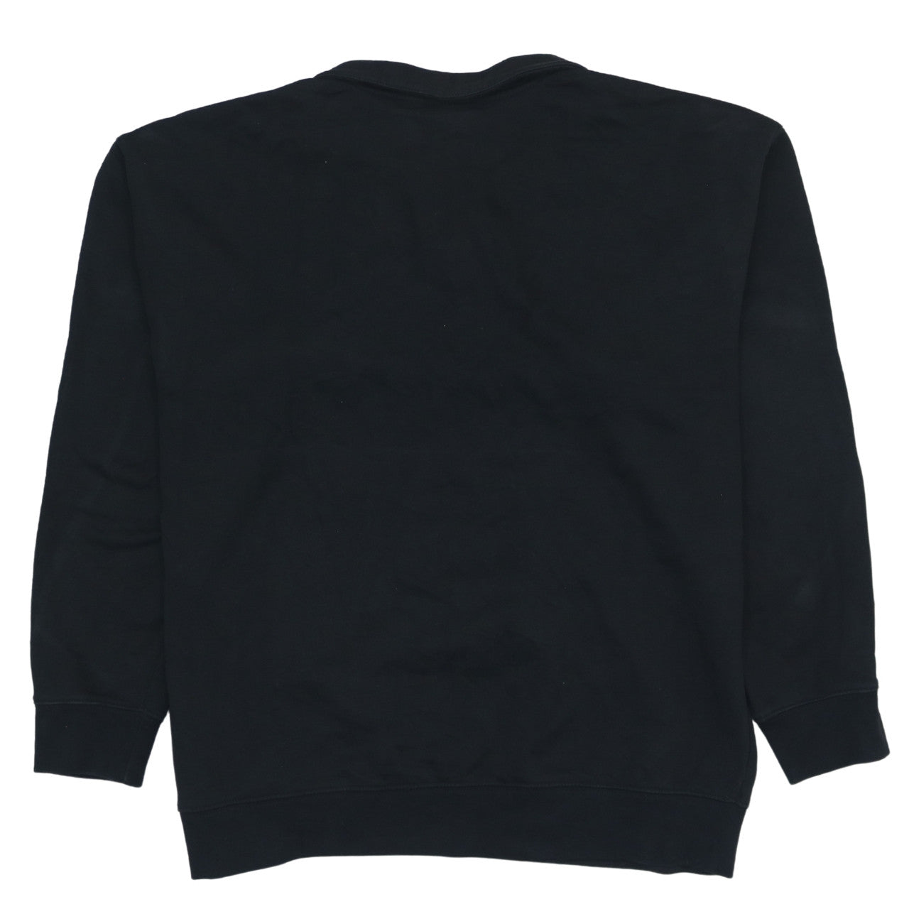 Adidas Men's Black 1/4 Zip Logo Sweatshirt Size S