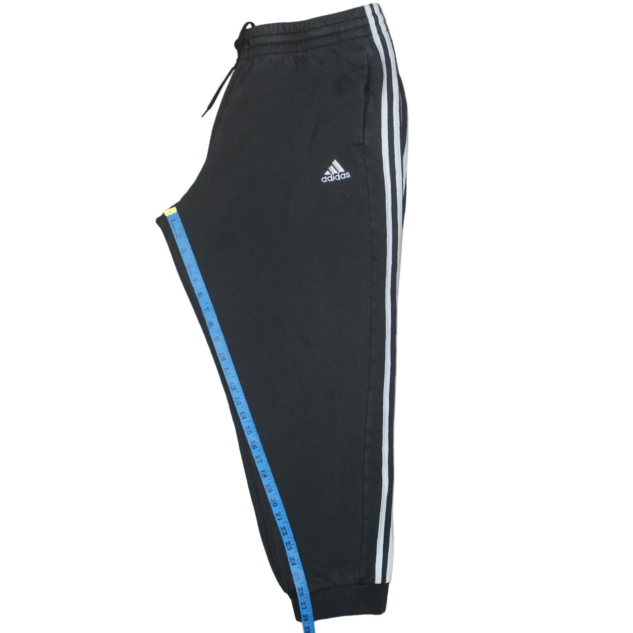 adidas Men's Black 2XL Joggers Tapered Fleece Activewear Trousers