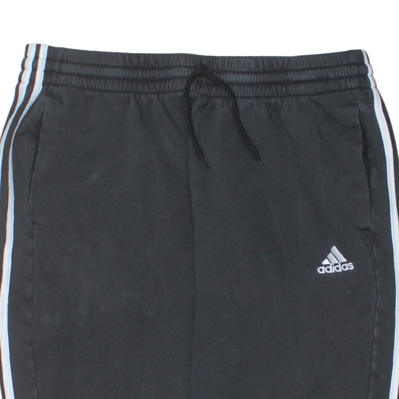 adidas Men's Black 2XL Joggers Tapered Fleece Activewear Trousers