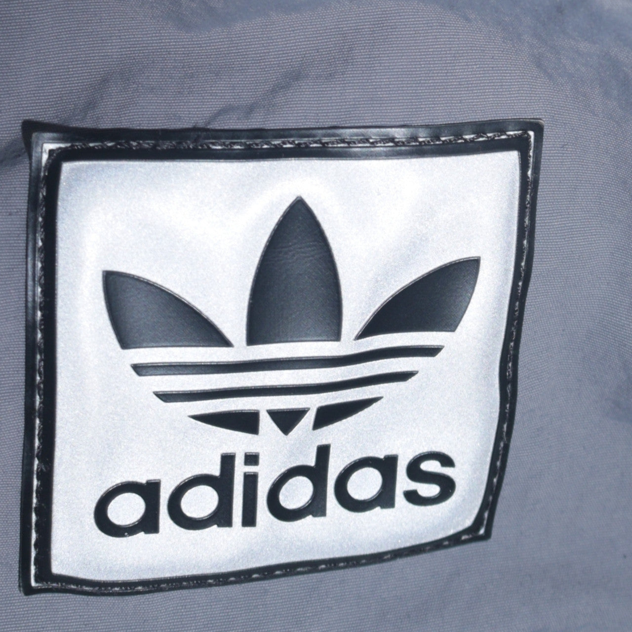 Adidas Men's Grey Crew Neck Zip Pocket Pullover Sweatshirt Size S