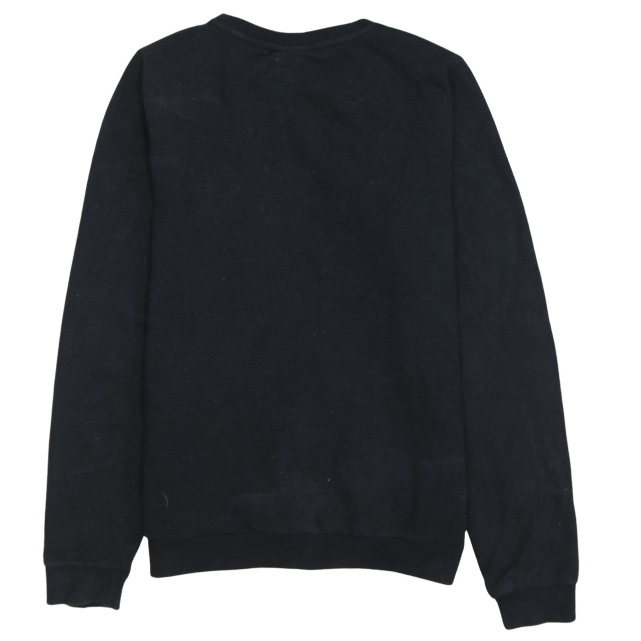 Ellesse Boys Black 13-14 Years Pullover Sweatshirt Crew Neck Logo Print