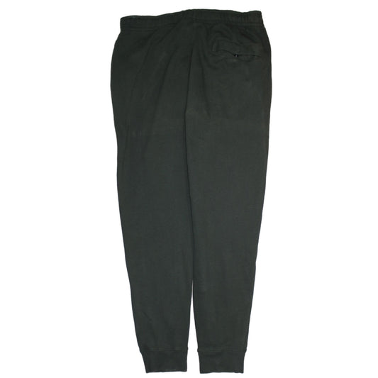 Nike Men's Black Jogger Sweatpants M Regular Fit Fleece Trousers