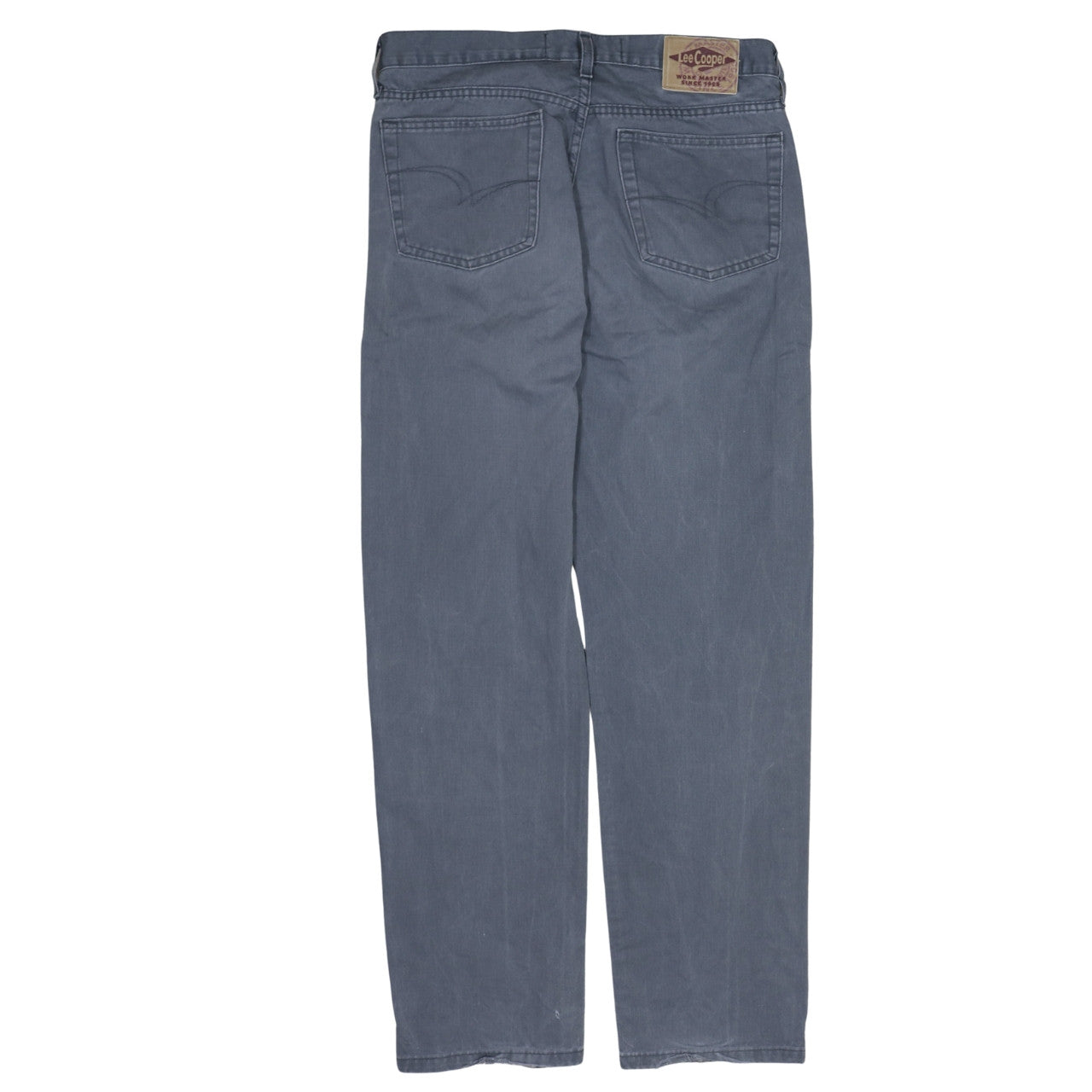 Lee Cooper Men's Grey LC10 Regular Fit Straight Jeans W34 L32