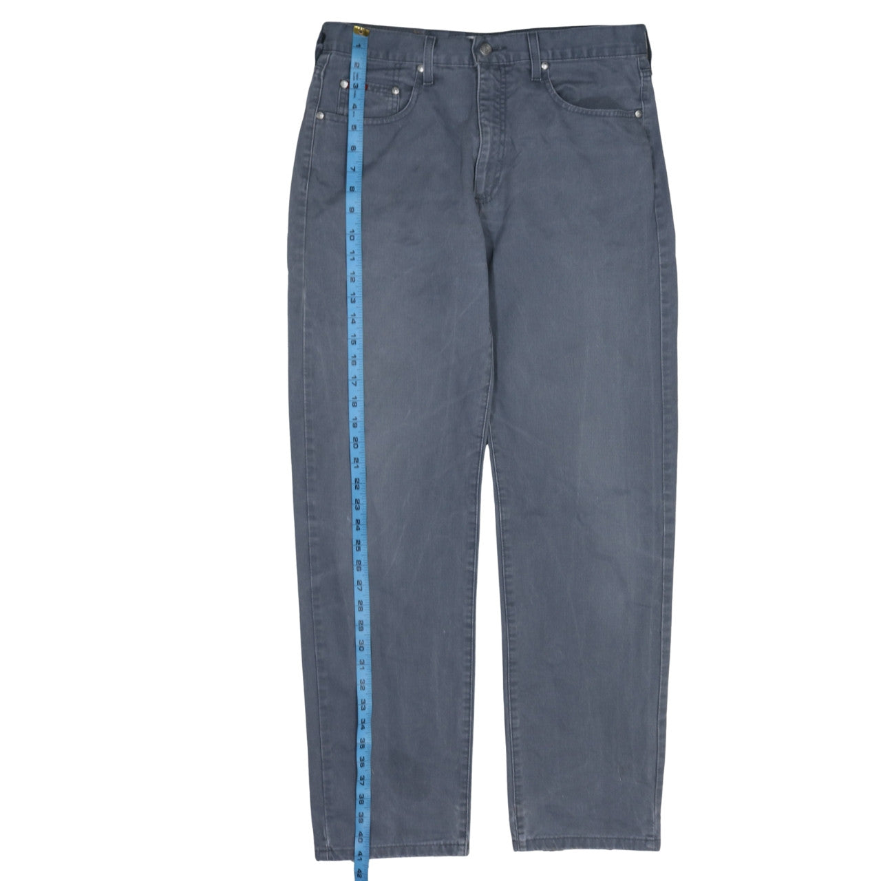 Lee Cooper Men's Grey LC10 Regular Fit Straight Jeans W34 L32
