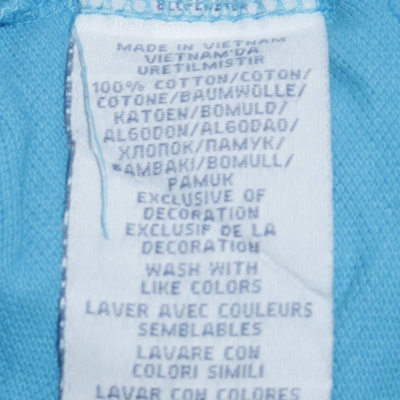 Ralph Lauren Men's Blue Slim Fit Cotton Polo Shirt Size L