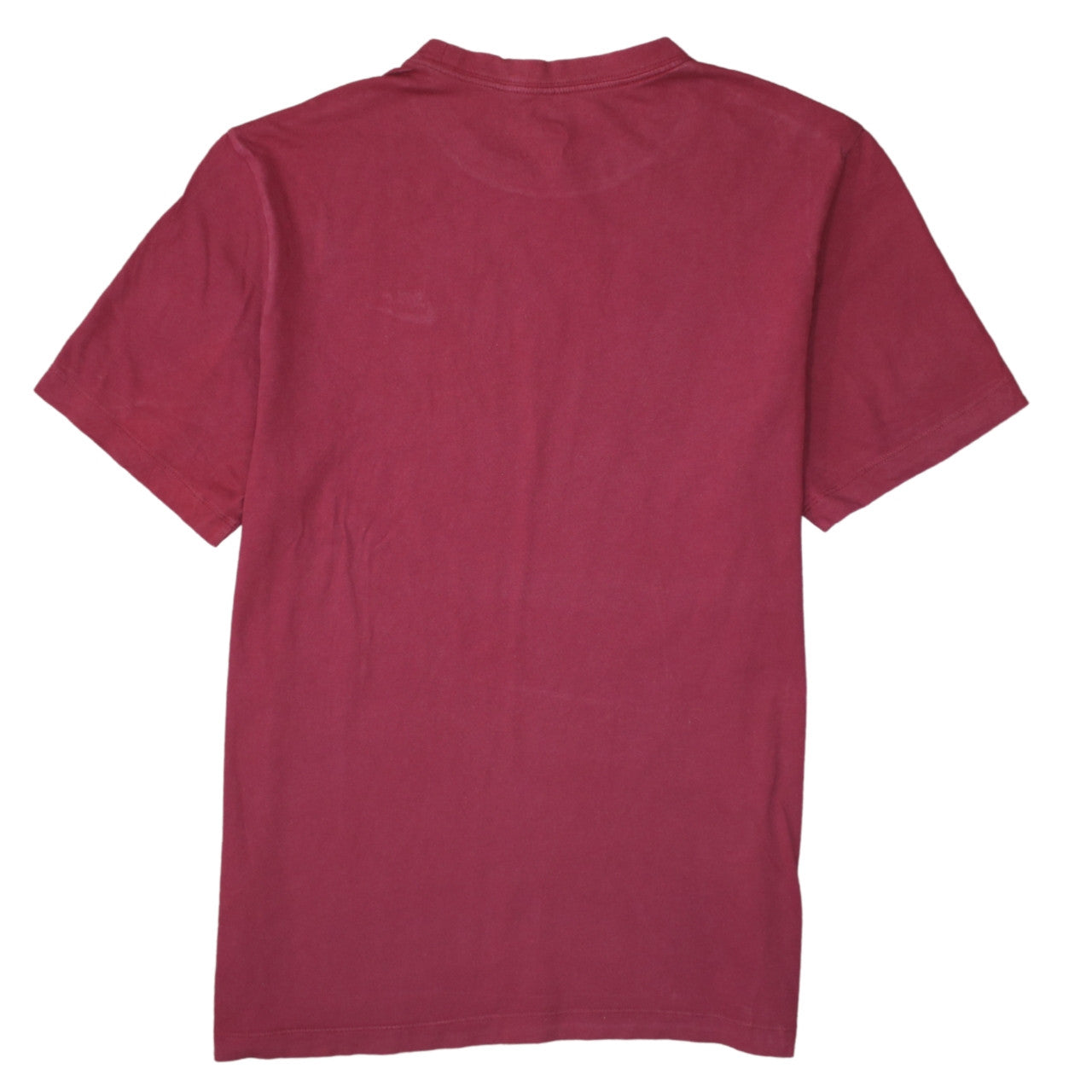 Nike Men's Red Crew Neck Cotton T-Shirt Medium