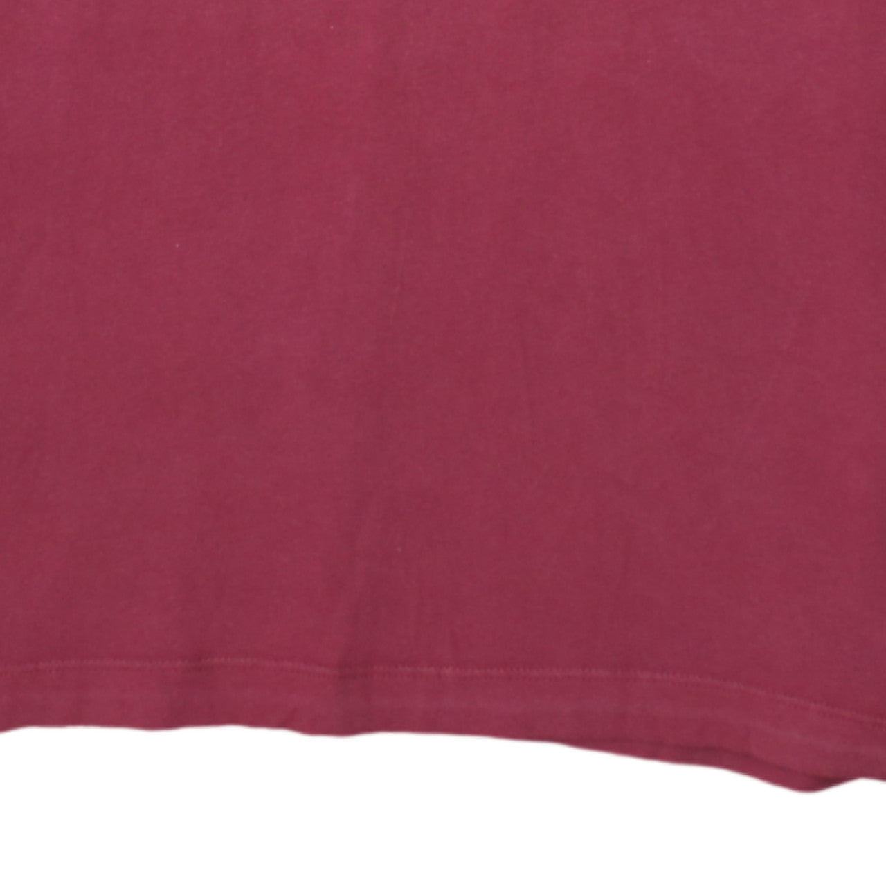 Nike Men's Red Crew Neck Cotton T-Shirt Medium