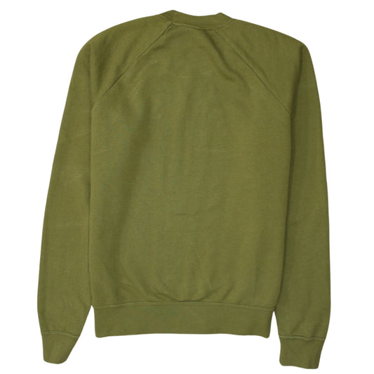Nike Men's Green Small Crew Neck Pullover Sweatshirt
