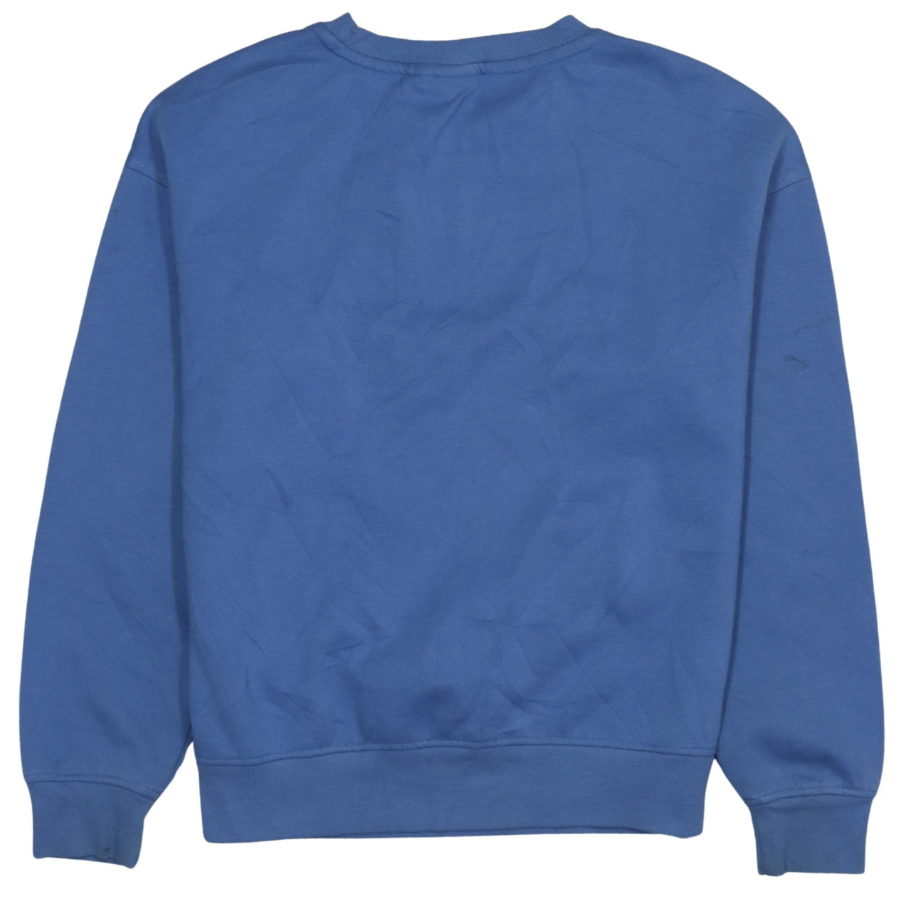 Disney Primark Women Blue Stitch Sweatshirt XS Crew Neck Pullover