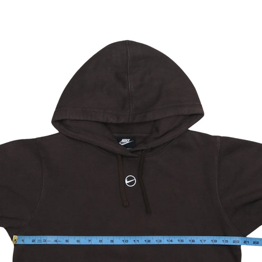 Nike Men's Brown XS Pullover Hoodie Loose Fit Fleece Sweatshirt