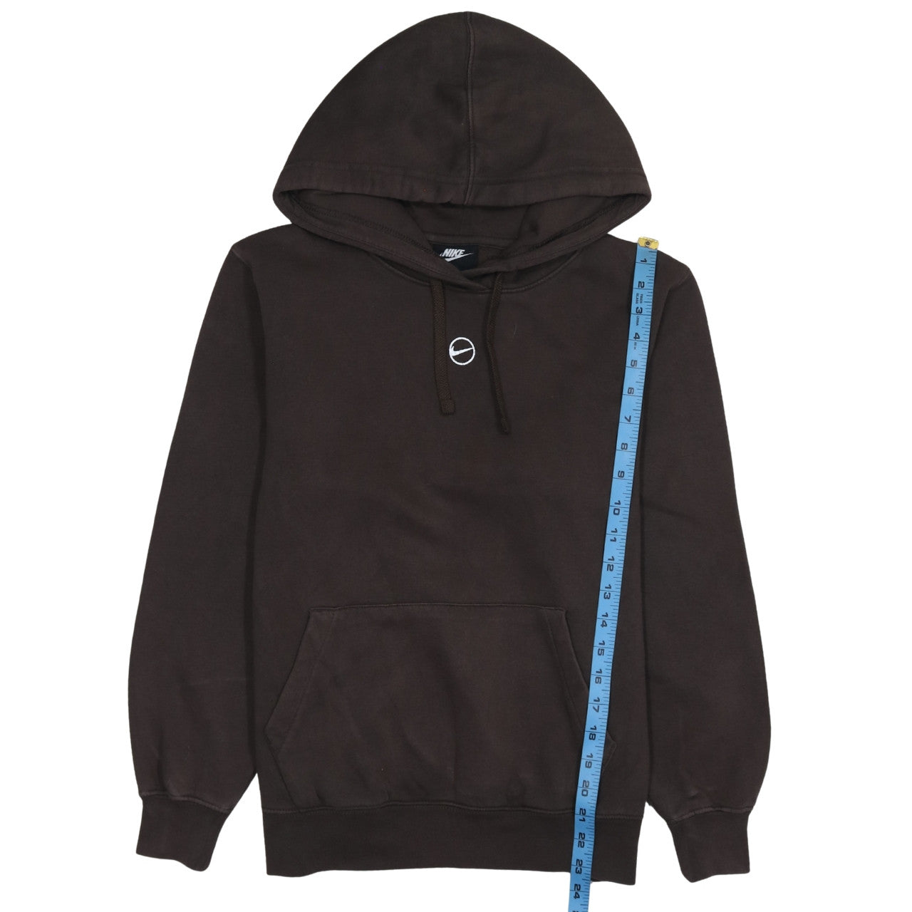 Nike Men's Brown XS Pullover Hoodie Loose Fit Fleece Sweatshirt