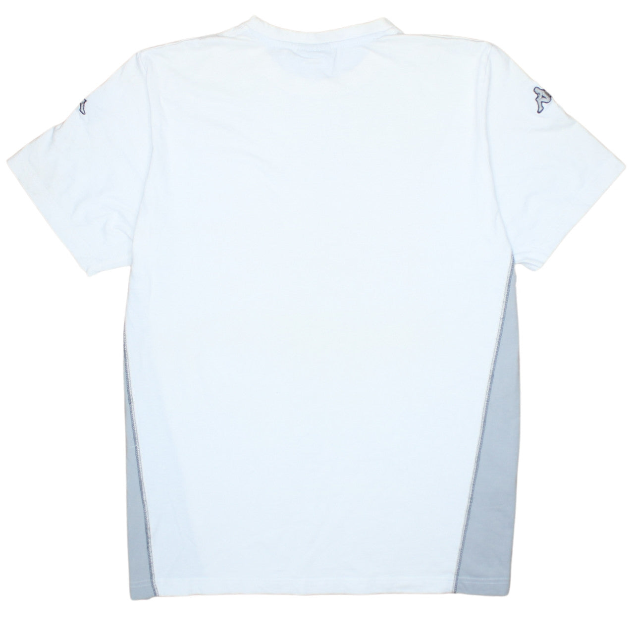Kappa Men's White 2XL Short Sleeve Crew Neck Logo T-Shirt