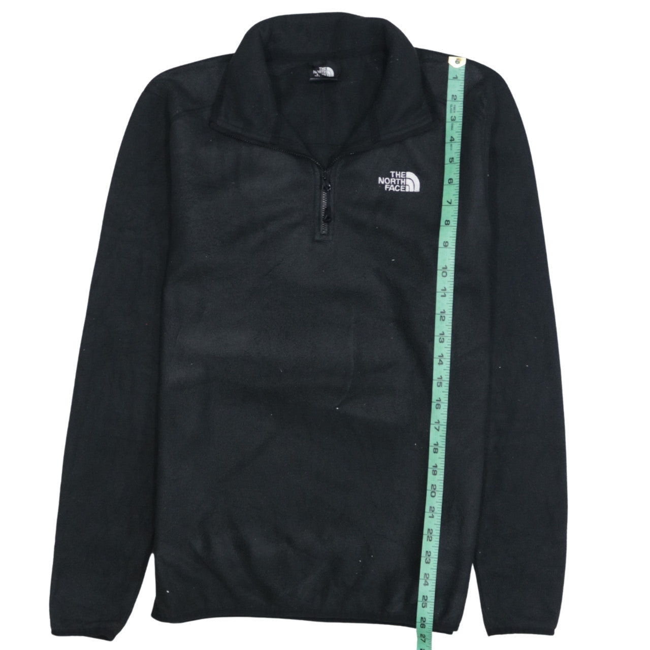 The North Face Men's Black Fleece 1/4 Zip Pullover Sweatshirt Size S