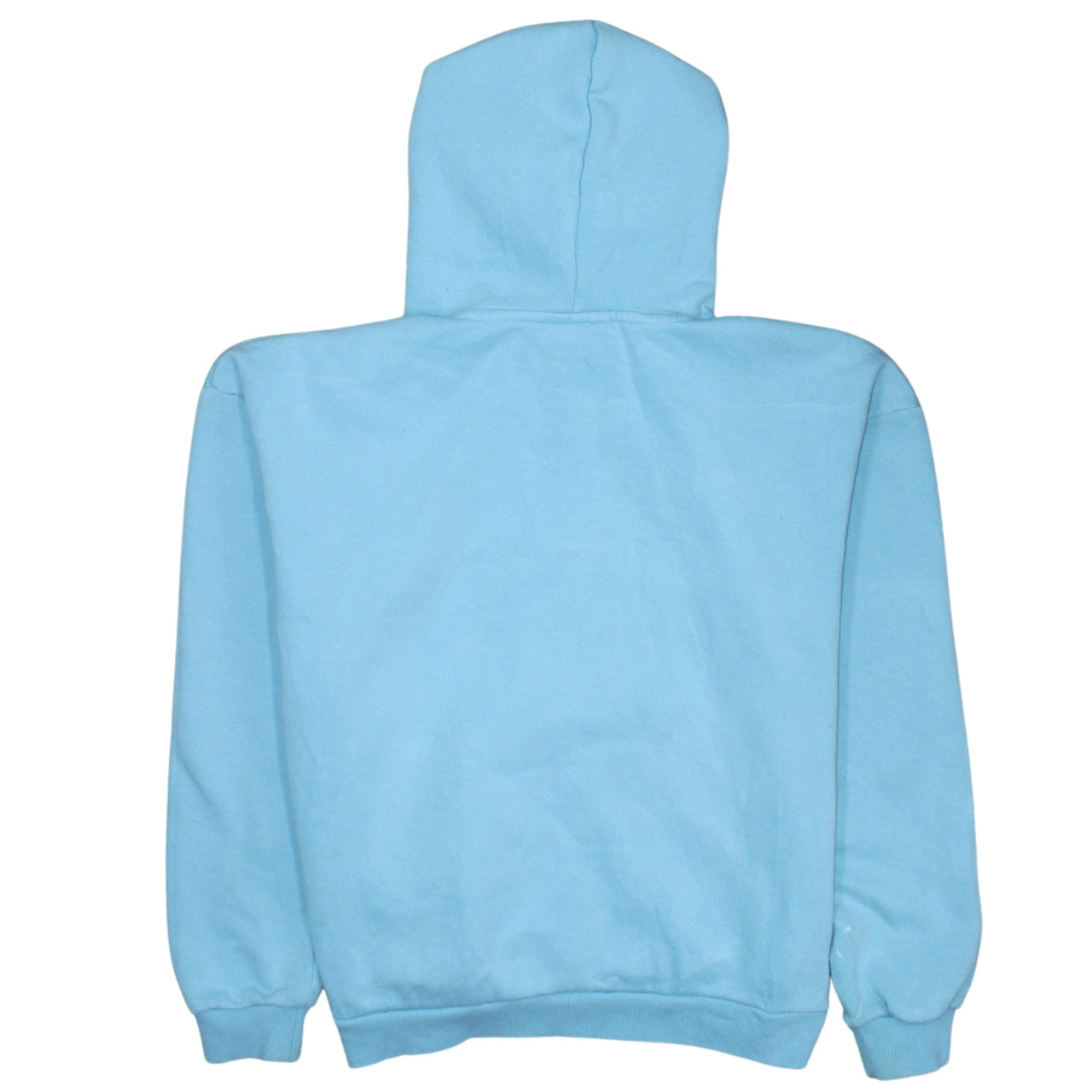 FILA Womens Blue Pullover Hoodie Size M Logo Casual Sweatshirt
