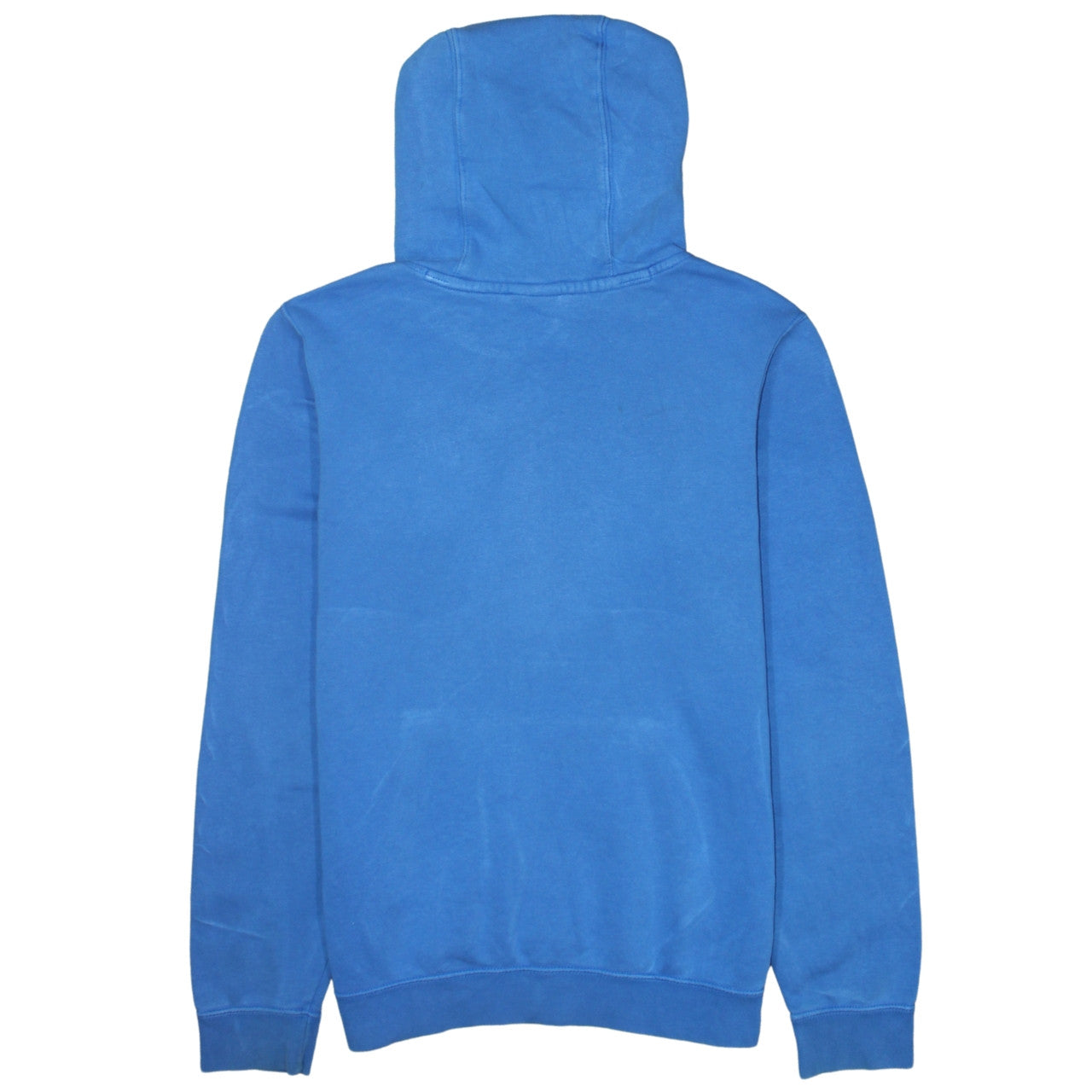 Nike Men Blue Pullover Hoodie Small Fleece Logo Sportswear