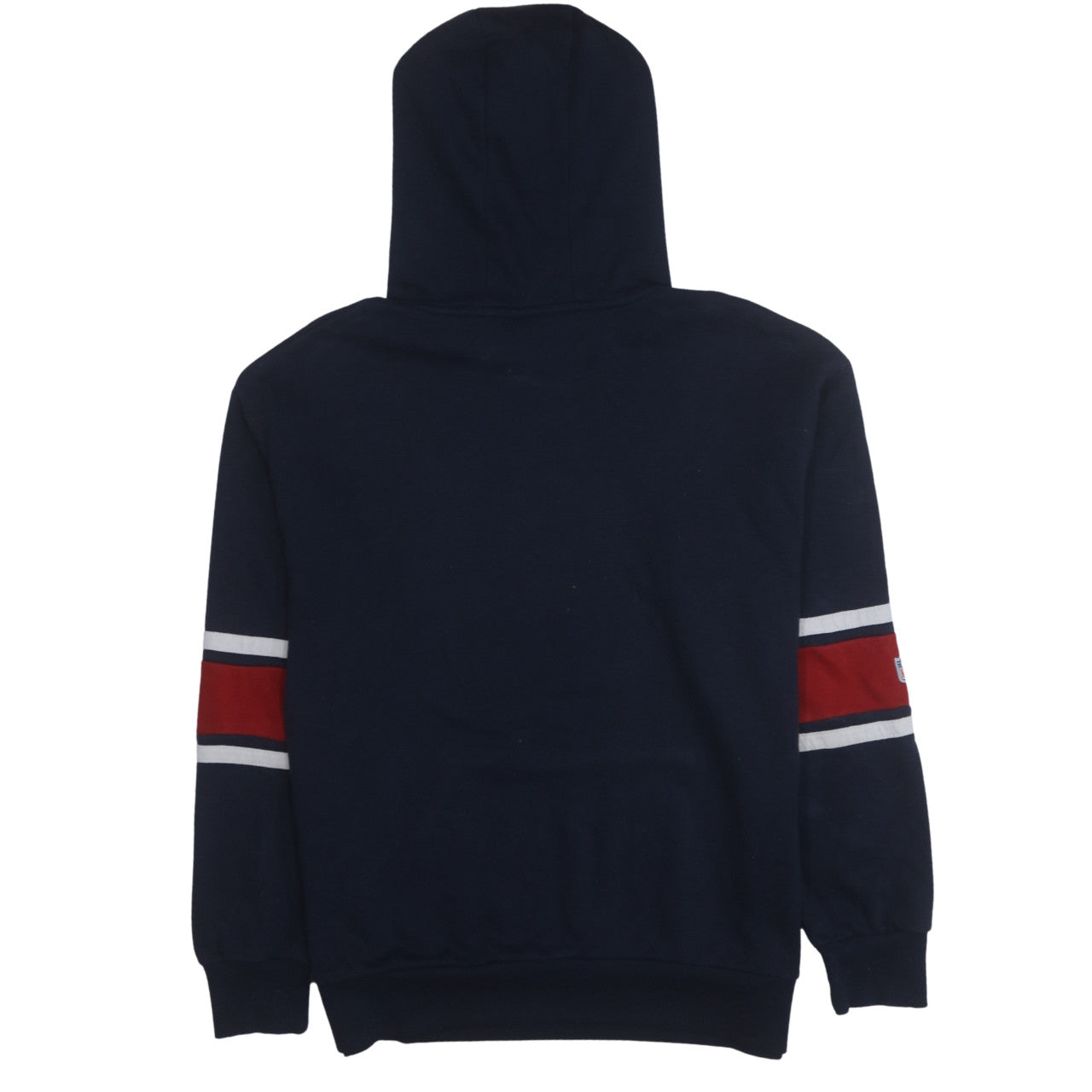 Primark Men’s Blue Patriots Pullover Hoodie Medium Graphic Fleece
