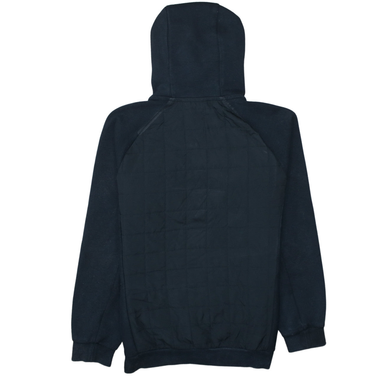 Nike Men's Black Full Zip Hoodie S Regular Fit Fleece Lined