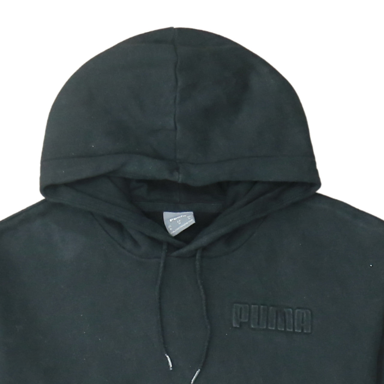 Puma Men's Black XL Pullover Hoodie Fleece Sweatshirt