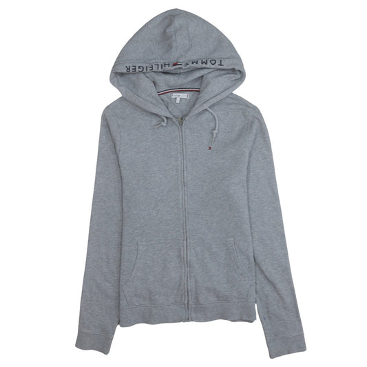 Tommy Hilfiger Men's Grey Full Zip Hoodie Size M Regular Fit