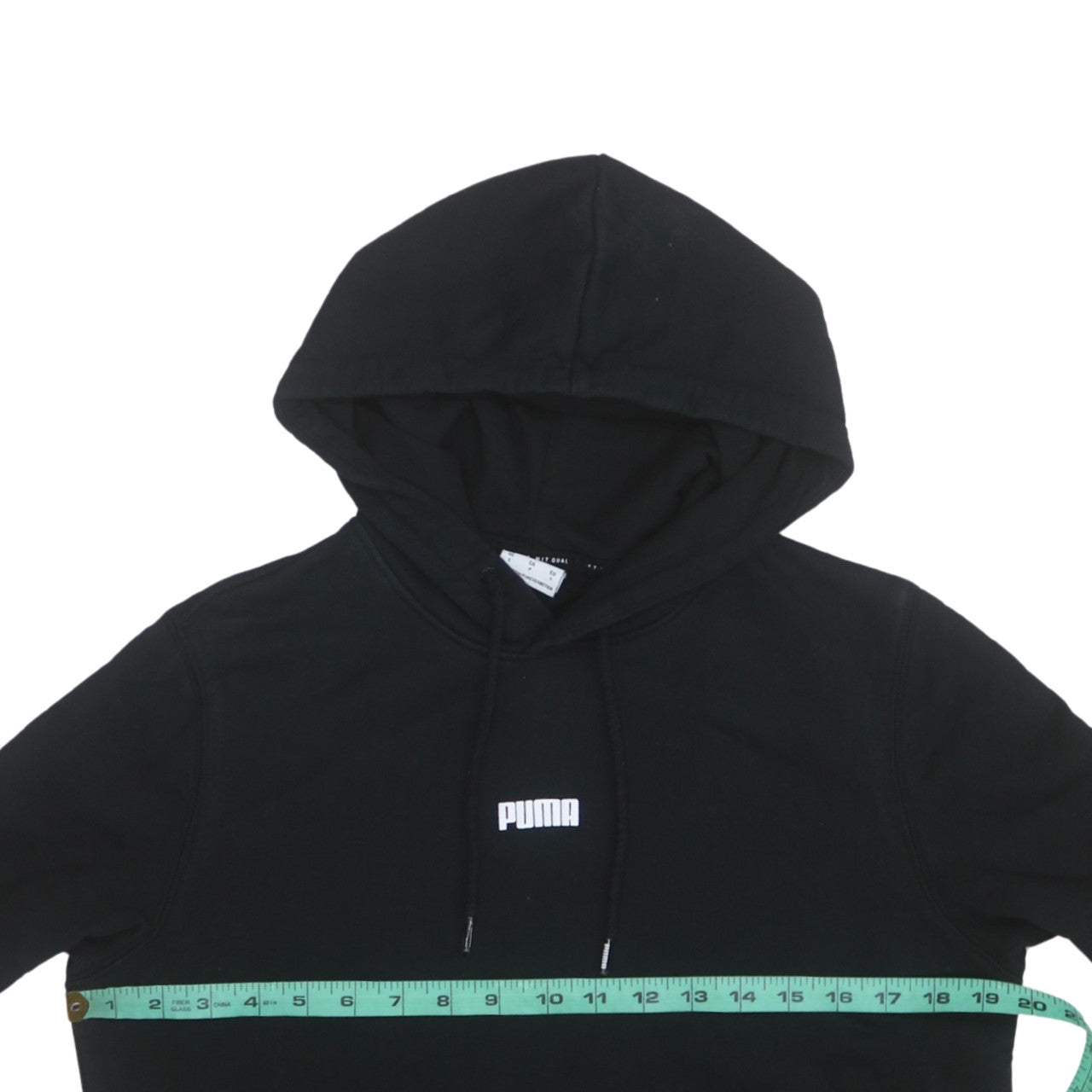 Puma Men's Black Pullover Hoodie Size S Regular Fit Sportswear