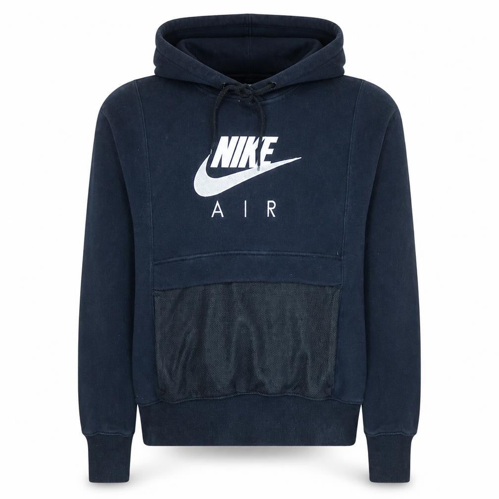 Nike Air Black XS Women's Pullover Hoodie with Mesh Pocket