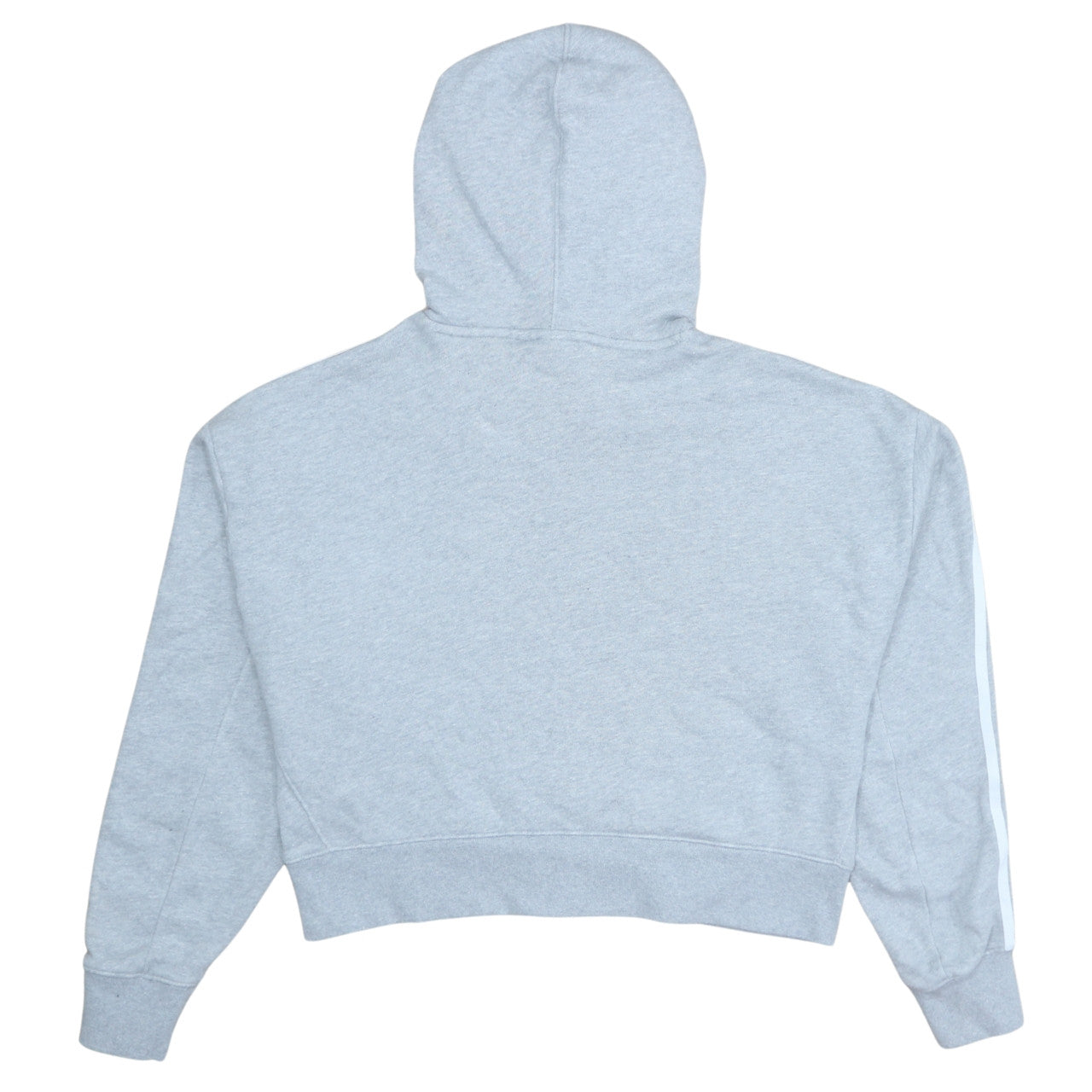 Adidas Womens Grey Hooded Pullover Sweatshirt Size 10