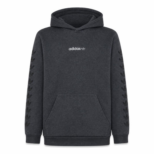adidas Men's Grey XL Pullover Hoodie Logo Fleece Sweatshirt