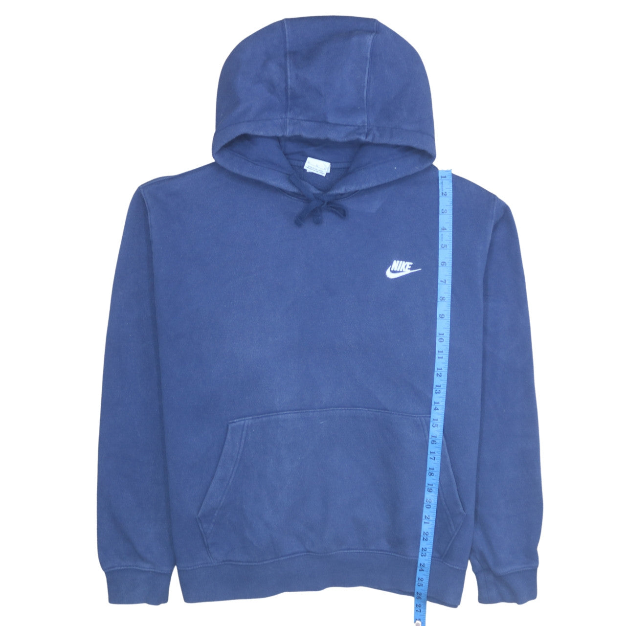 Nike Men's Blue Pullover Hoodie XL Fleece Regular Fit