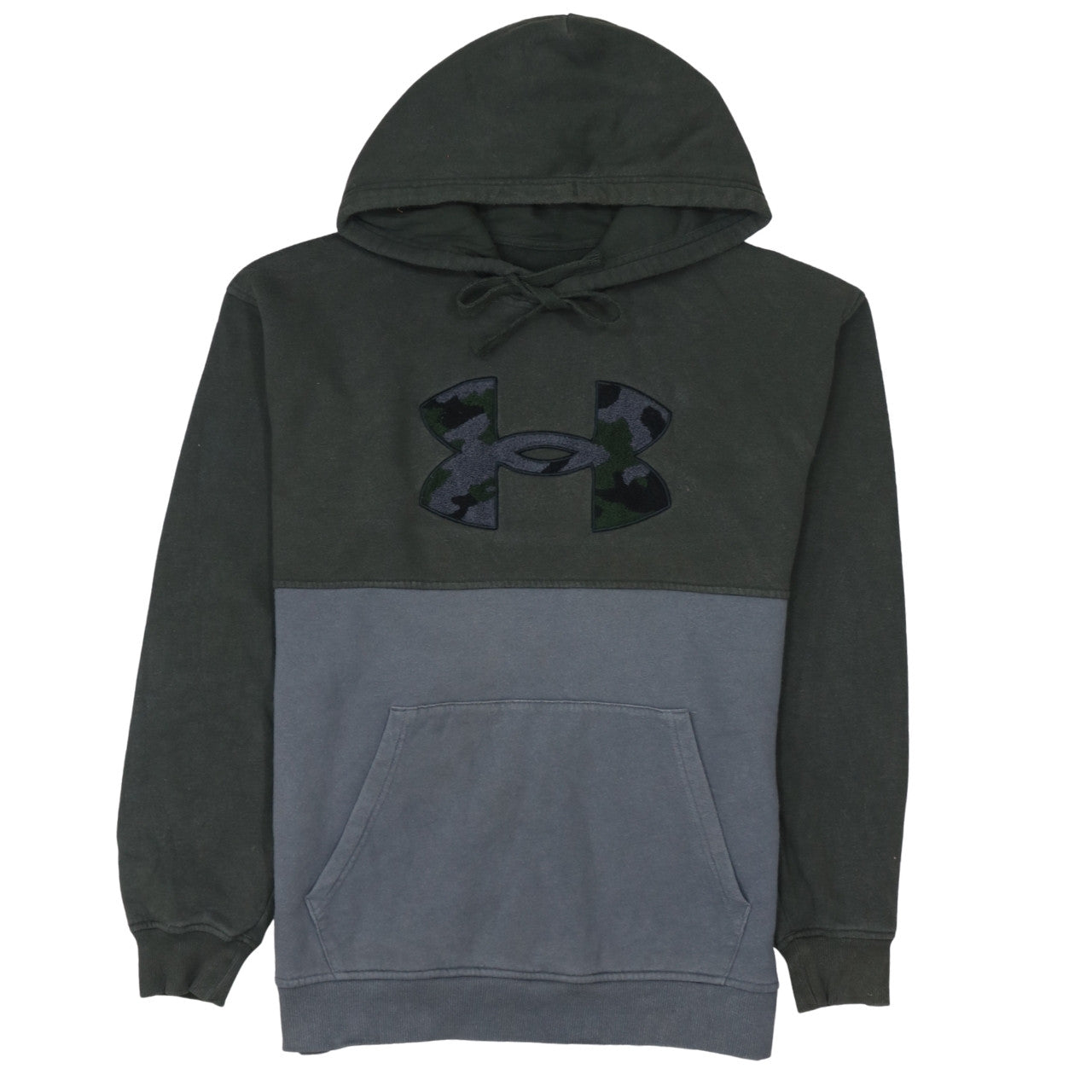 Under Armour Men’s Green Pullover Hoodie Size S ColdGear Fleece