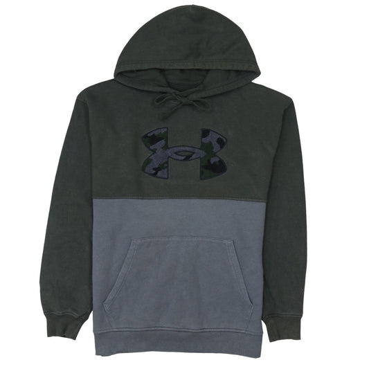 Under Armour Men’s Green Pullover Hoodie Size S ColdGear Fleece