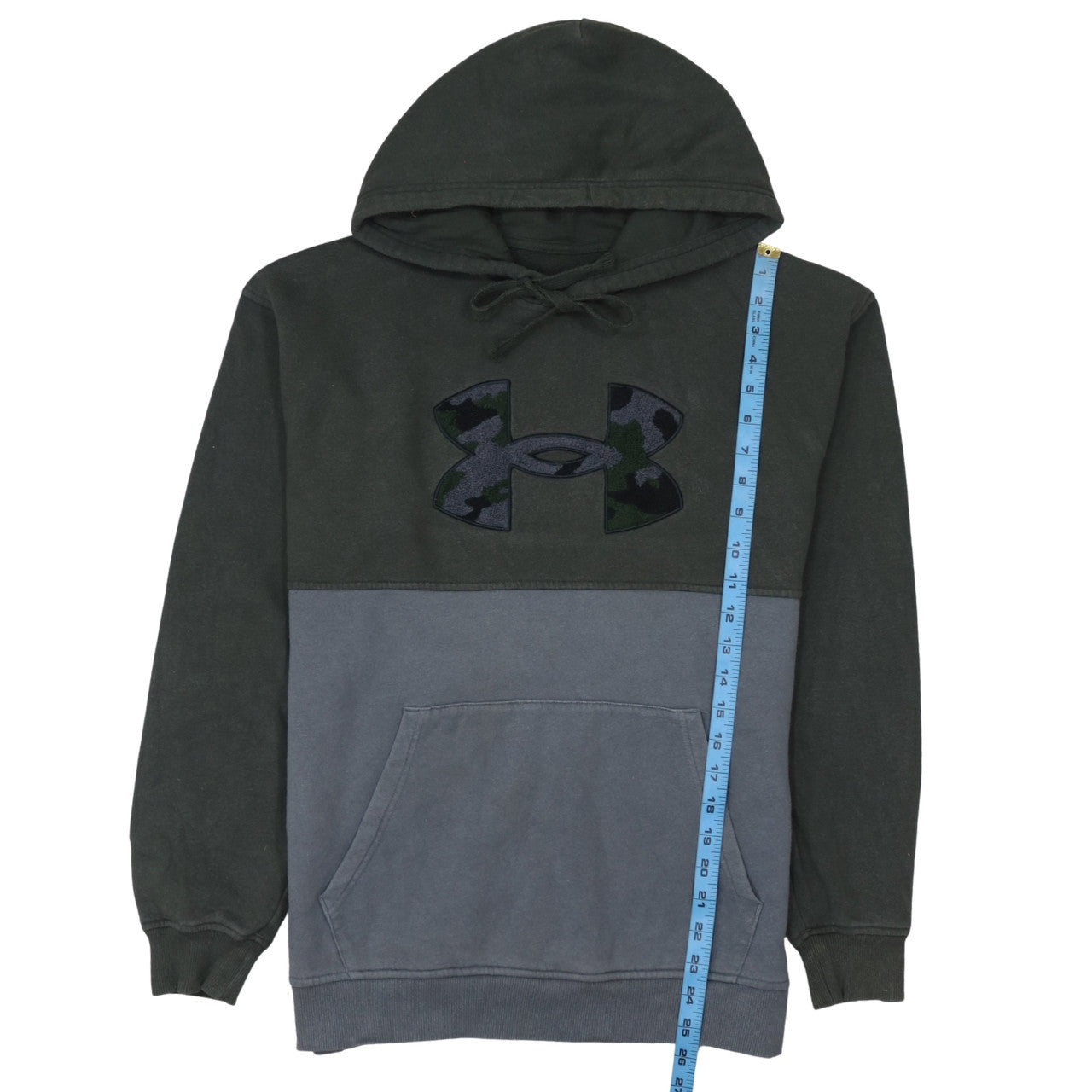 Under Armour Men’s Green Pullover Hoodie Size S ColdGear Fleece