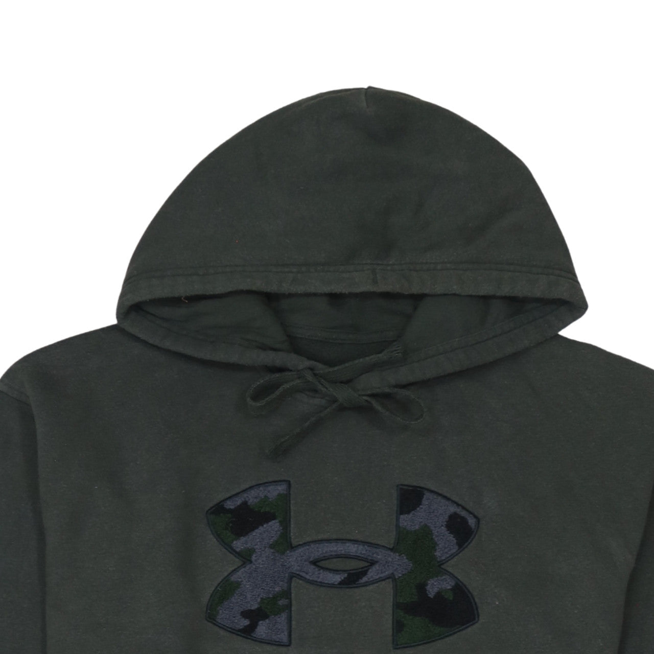 Under Armour Men’s Green Pullover Hoodie Size S ColdGear Fleece