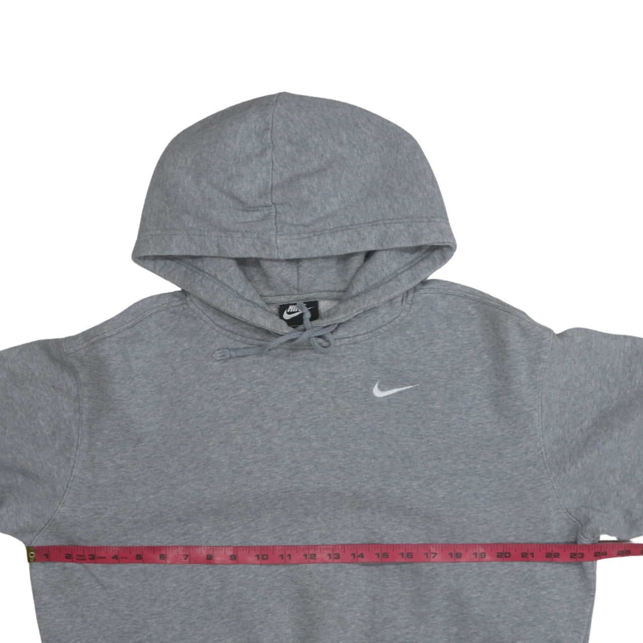 Nike Women’s Grey Small Pullover Hoodie Sweatshirt Cotton Blend