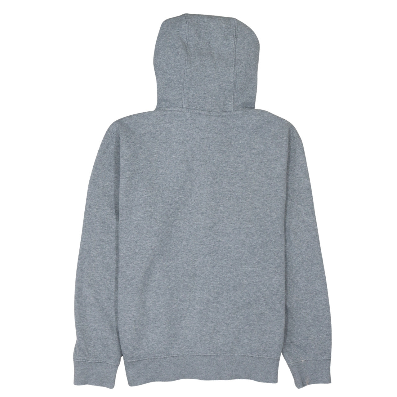 Nike Men's Grey Full Zip Hoodie Small Regular Fit Cotton Blend