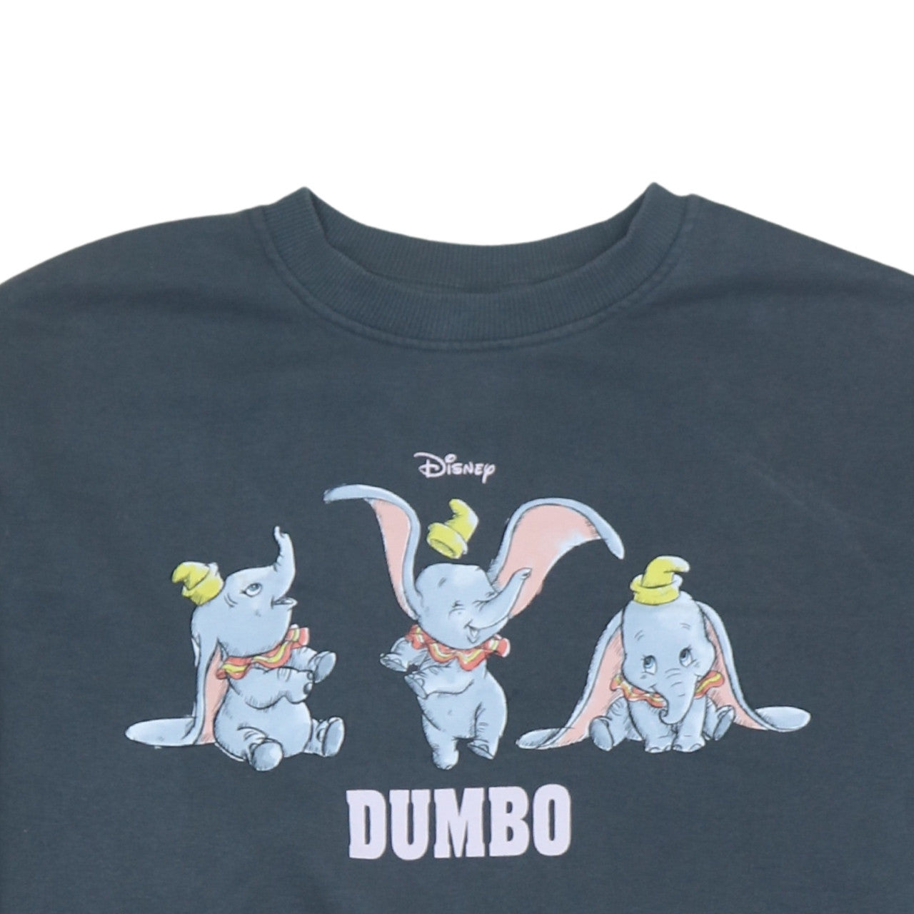 Disney Dumbo Unisex Grey Pullover Graphic Sweatshirt Size S