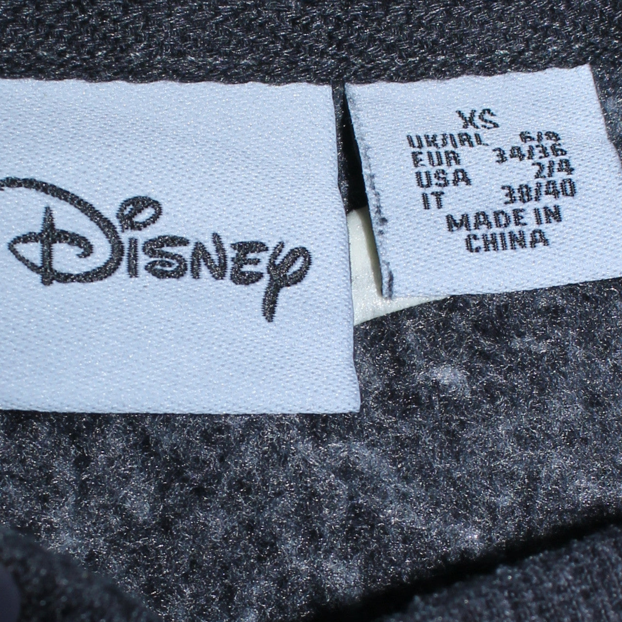 Disney Womens Black XS Pullover Hoodie Minnie Mouse Graphic