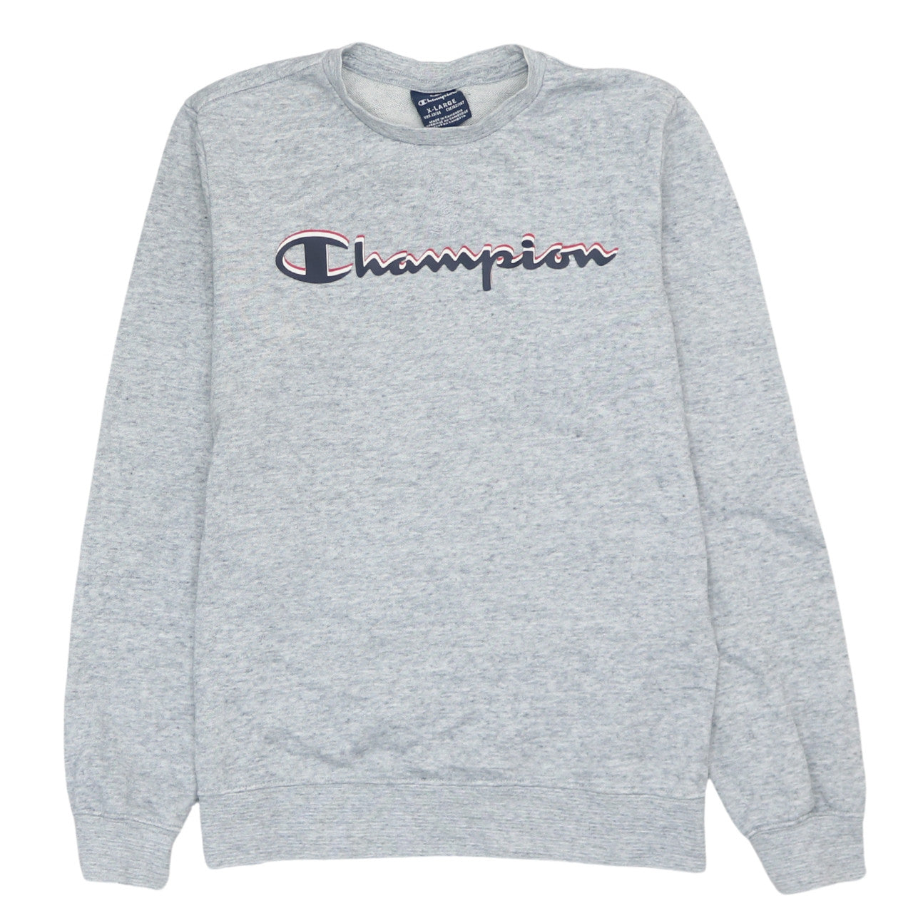 Champion Teens Grey Logo Sweatshirt XL Regular Fit Long Sleeve
