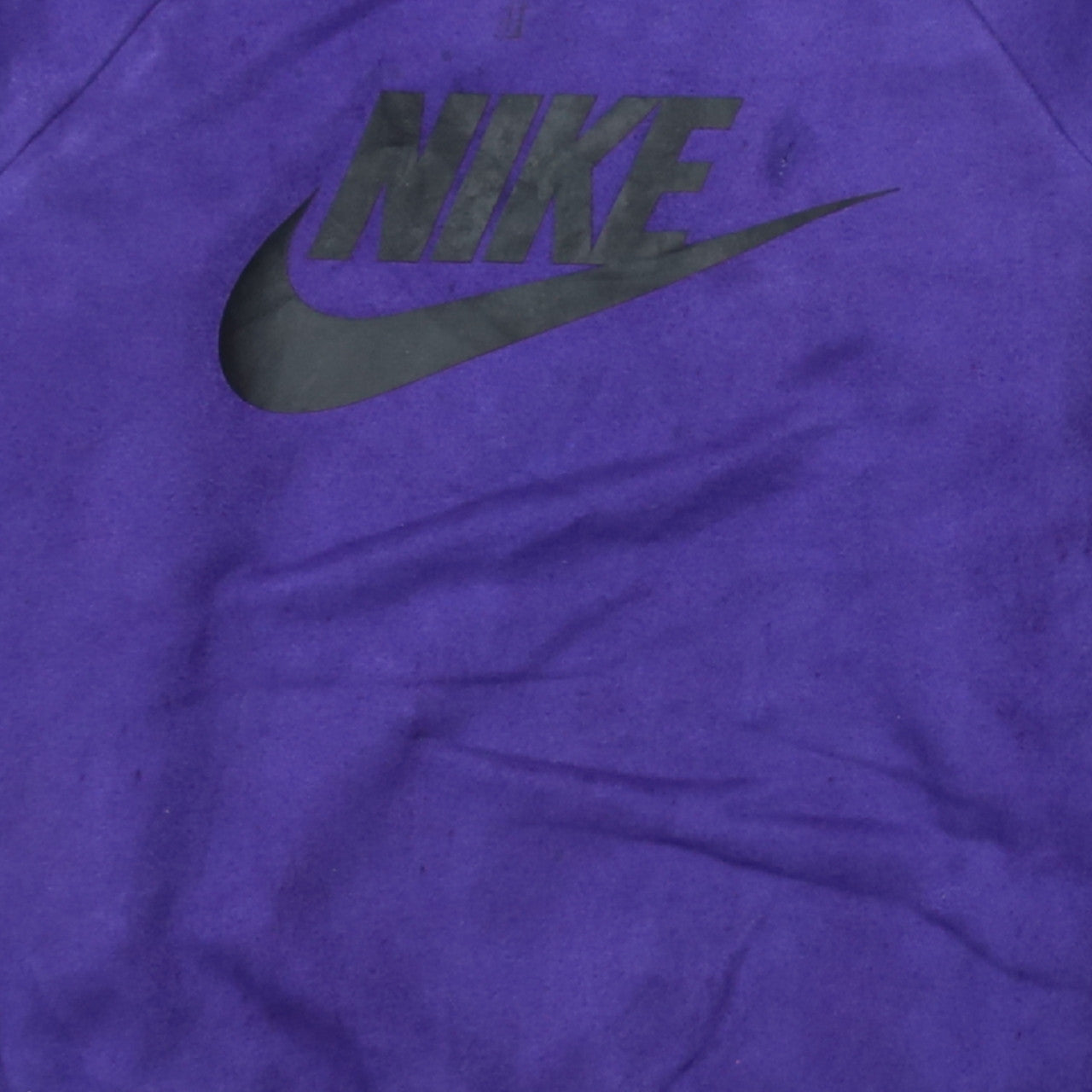 Nike Women's Purple Crew Neck Logo Pullover Sweatshirt XS