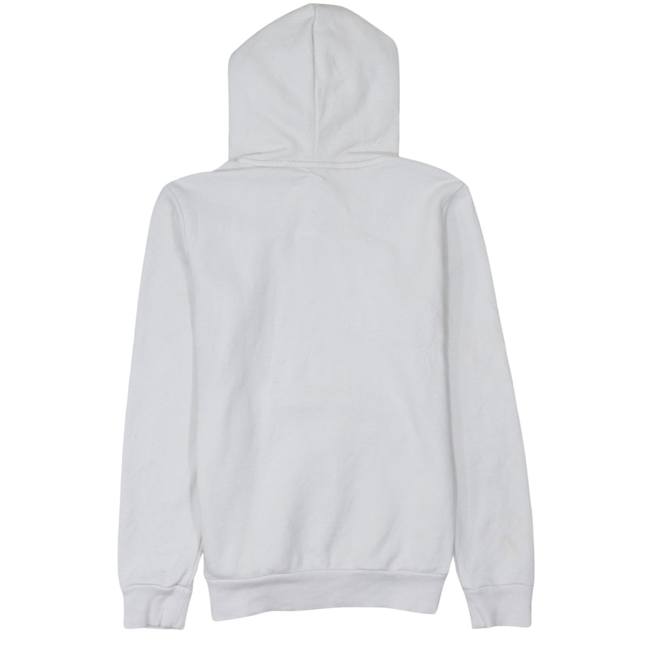 Puma Womens White Small Pullover Hoodie Sweatshirt Casual