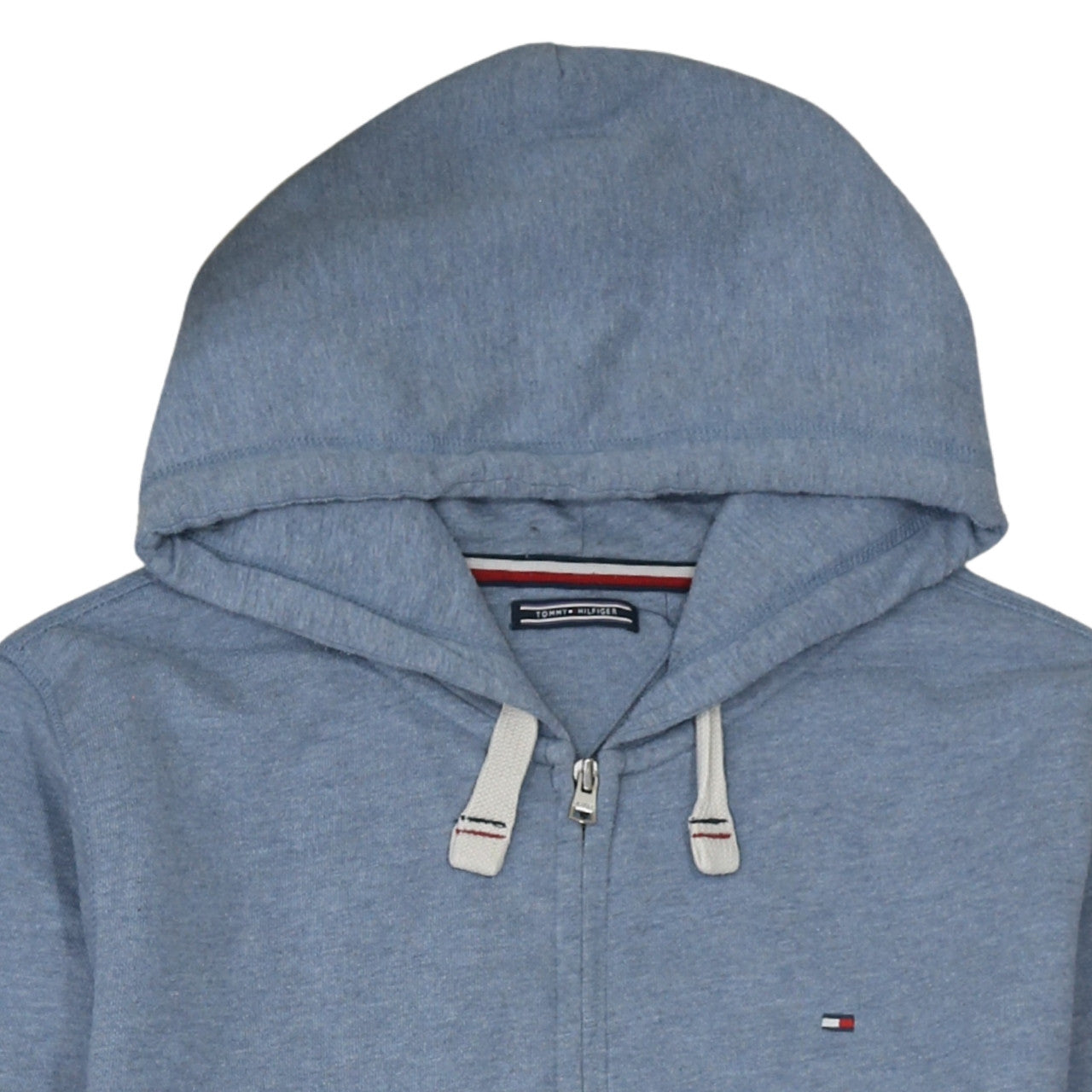 Tommy Hilfiger Men's Blue Full Zip Hoodie XL Classic Style