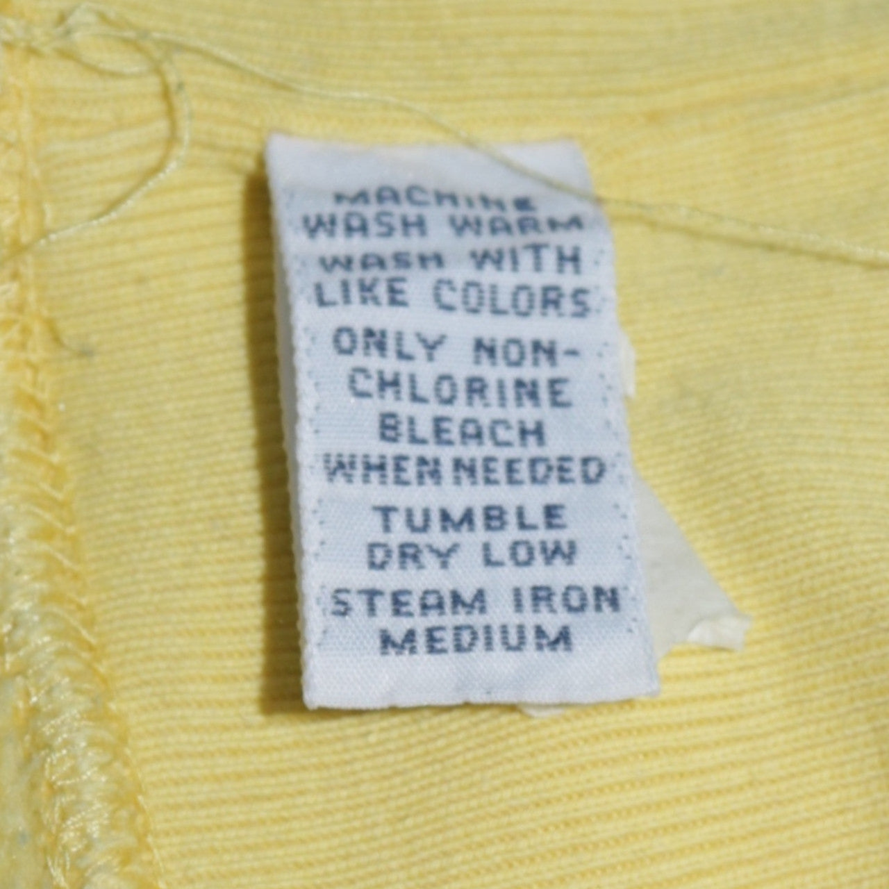 Polo Ralph Lauren Men's Yellow Crew Neck Sweatshirt M