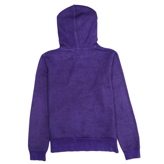 Puma Women's Purple Pullover Hoodie Size 14 Relaxed Fit