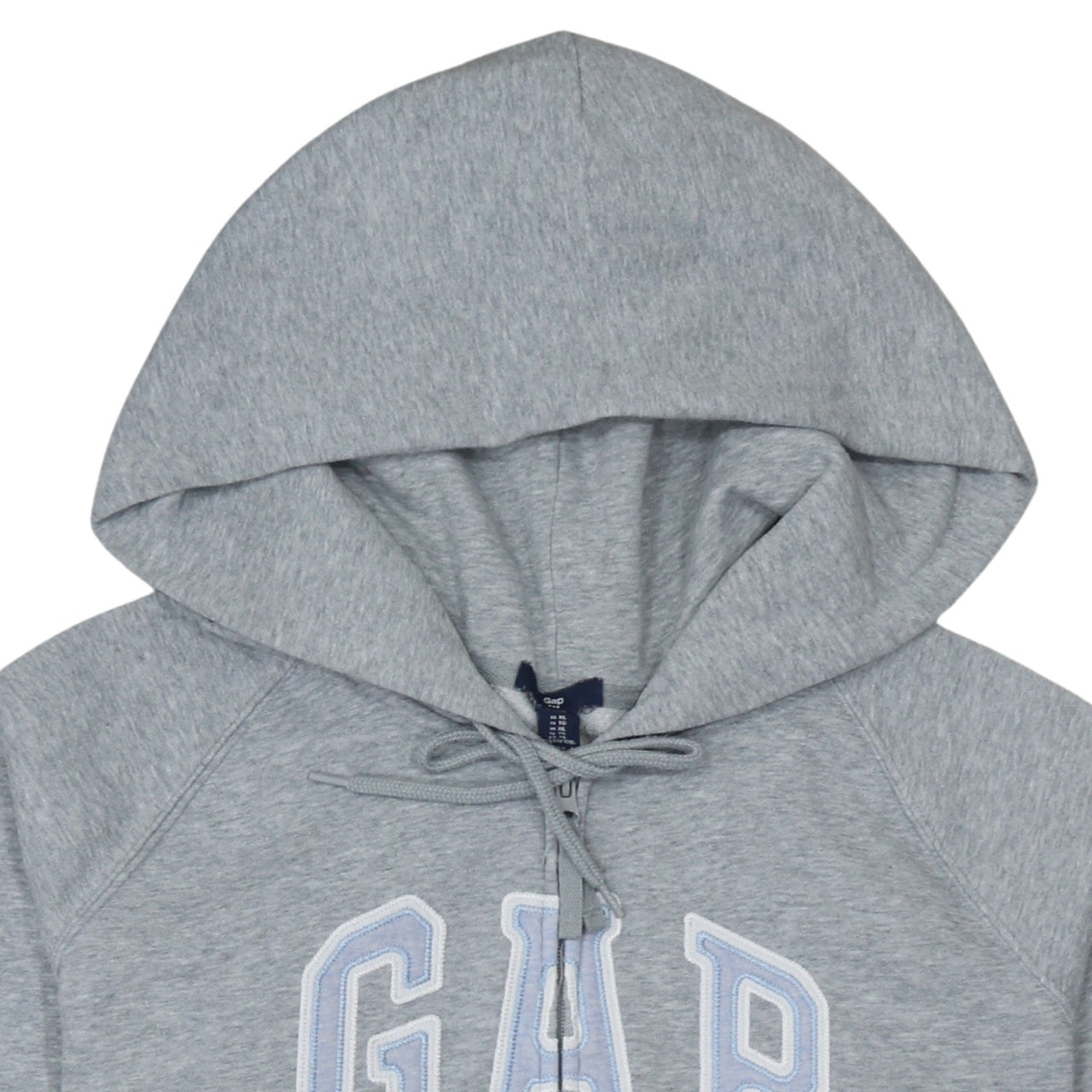 GAP Women Grey Full Zip Hoodie XL Cotton Blend Casual