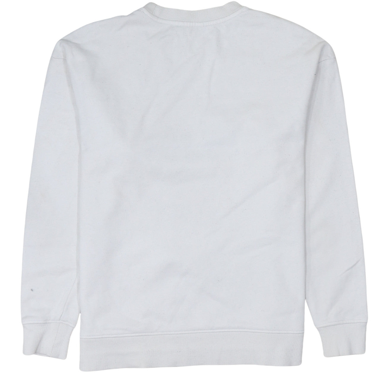 Guess Jeans U.S.A. White Logo Embroidered Sweatshirt Womens Small