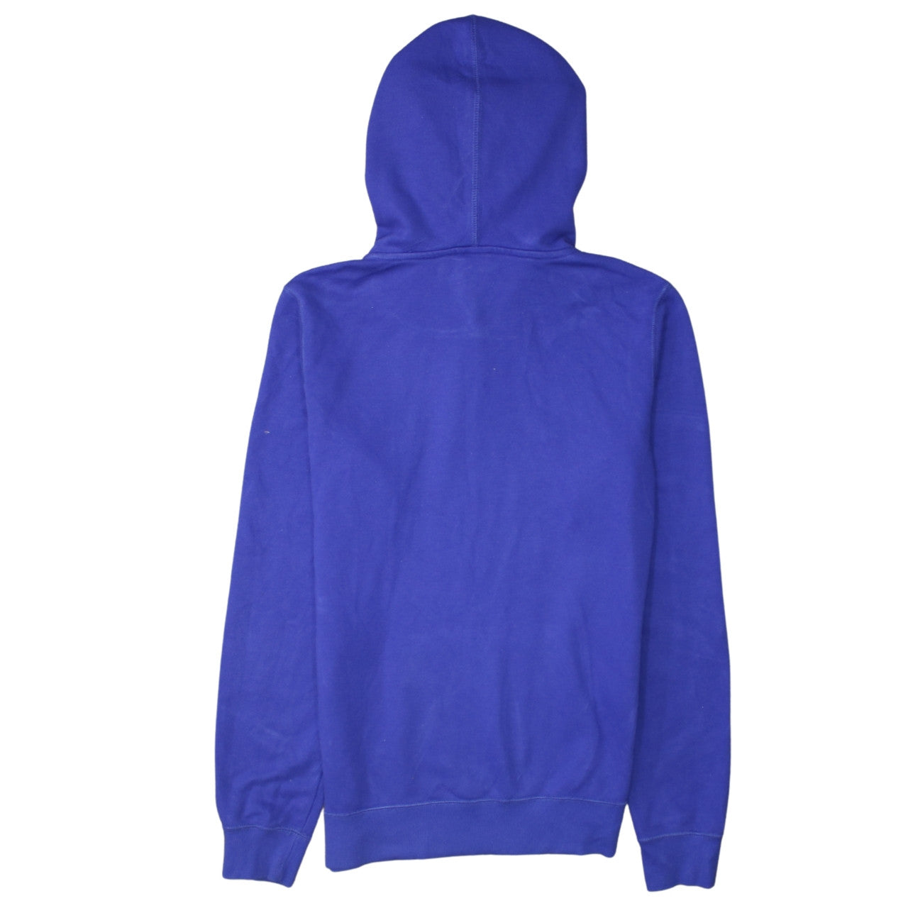 Champion Women's Blue Pullover Hoodie Medium Cotton Blend