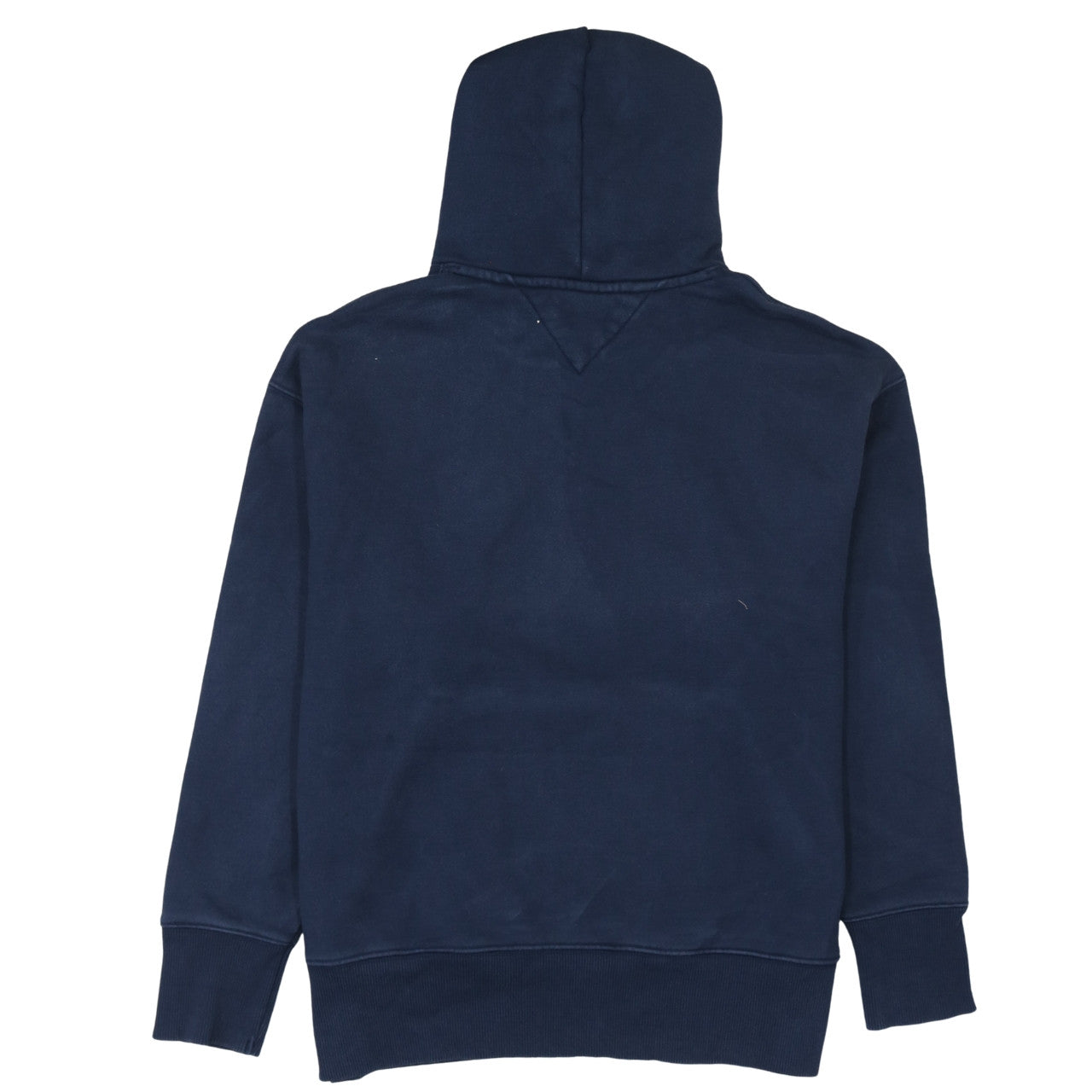 Tommy Jeans Men’s Blue Pullover Hoodie L Logo Cotton Casual